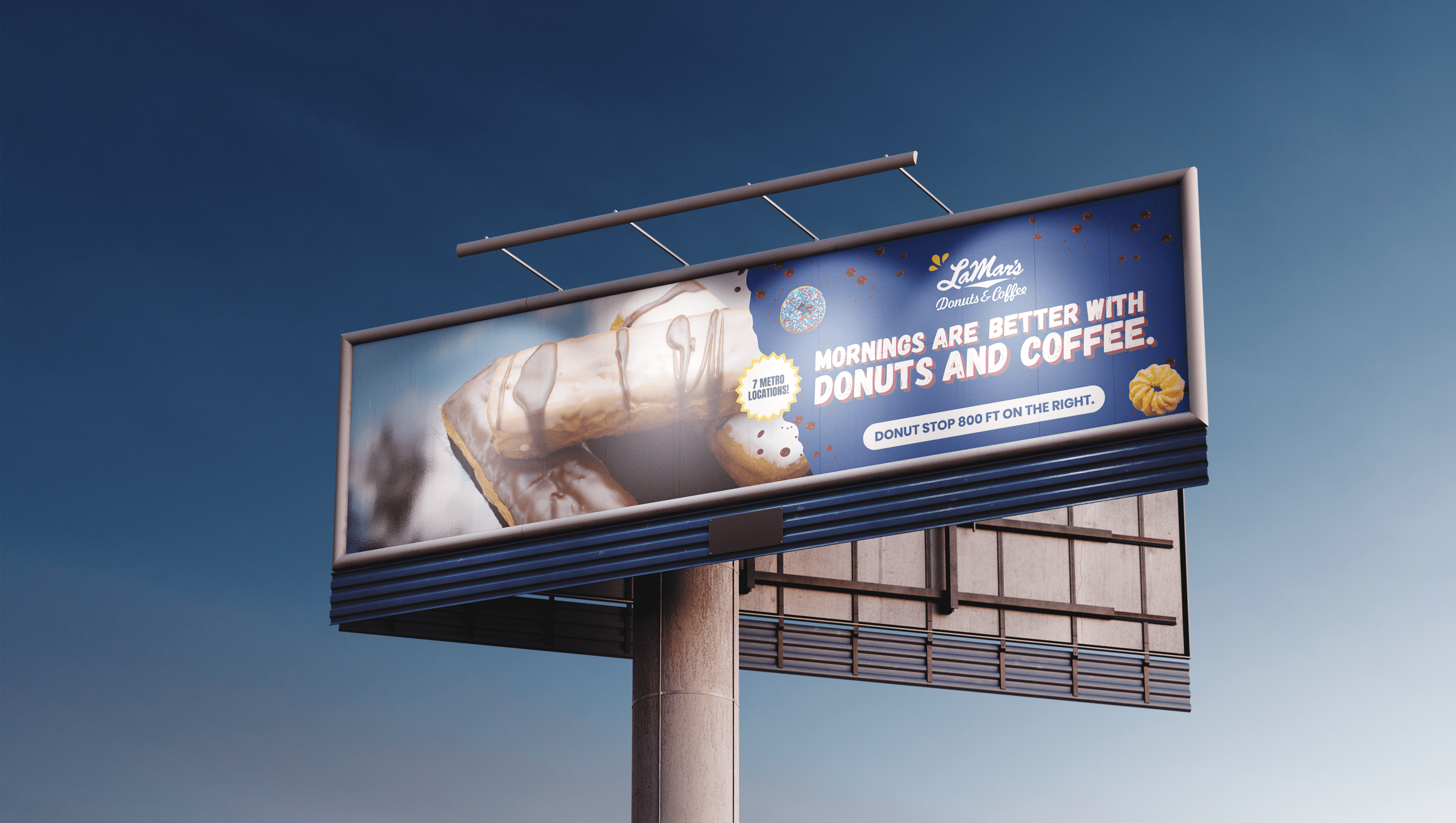 LaMars Donuts billboard